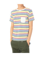 ワンポケットボーダーTシャツ