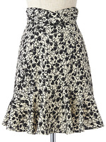 Oハートガラスカート