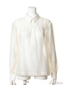 [Salon de Balcony]ORGANDIE(CHIFFON) BLOUSE