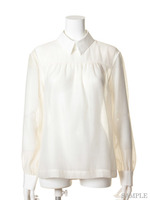 [Salon de Balcony]ORGANDIE(CHIFFON) BLOUSE