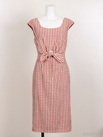 ストライプタイトワンピース