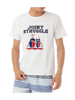 フロッキーロゴ&インセクトプリントTシャツ