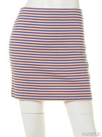 ボーダータイトスカート