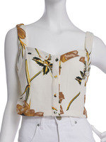 【CASUAL】Flowerカットビスチェ