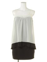 シフォンコンビスウェットOP