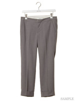 ソフトセンタープレスパンツ