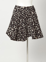 レオパード　ジャガードスカート
