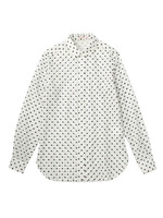 DOT刺しゅうシャツ