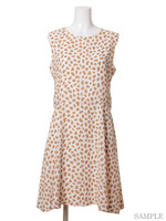 [Balcony and Bed]DALMETIAN PRINT ONE PIECE 