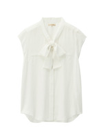 バックシャンボウタイブラウス