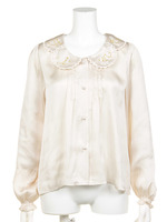 【Fi.n.t】ホロスコープ刺繍衿長袖BL