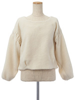 モヘアコンフンワリプルオーバー