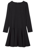 PJ/スタイルアップフレアワンピ