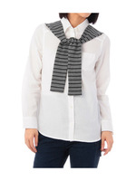 袖カットソー付き長袖シャツ