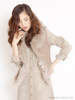 2014AW　カルガンラムパッチワークベスト