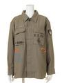 J1674 ミリタリーシャツJK