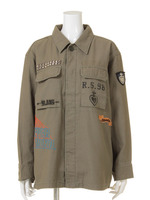 J1674 ミリタリーシャツJK