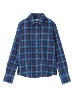 ORIAN コットンチェック柄シャツ