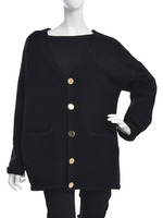 チェンジボタンBIGニットカーデ