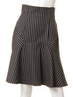 ピンストライプタイトフレアーSK