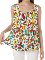 HS&S 総柄 チュニック