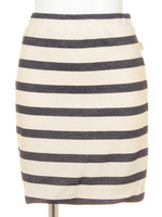 【BED＆BREAKFAST】Float　Bold　Stripe　Mini　Skirt