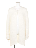 【LADY】フェザーヤーンカーデ