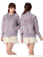 【LIZLISA】キルティングブルゾン