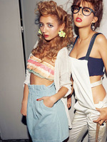 カラフルチュール　ビスチェ