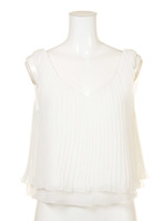 シフォンプリーツTOP
