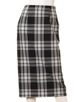 チェックタイトスカート