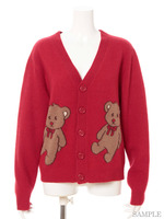 MY TEDDY xxx KNIT CARDIGAN