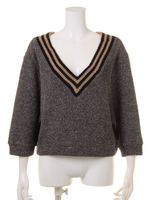 【mystic】チルデン風ニットプルオーバー