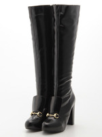 ビット付ロングブーツ