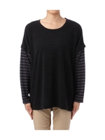 レイヤード風デザインプルオーバー