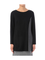 配色切り替えロングカットソー