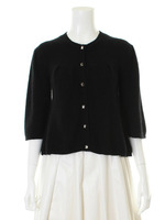 5Gアンゴラルーズ袖カーディガン