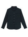 [L]ギンガムチェックネルシャツ