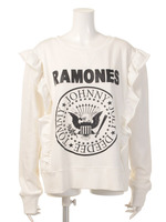 【jouetie × RAMONES】フリルラモーンズTOPS
