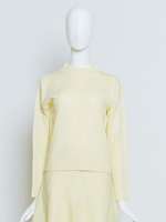 【Bonica Studio】ブロックチェックニットPO