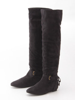 リボンロングブーツ