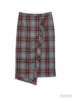 ウールタータンチェックSK