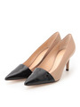 FABIO RUSCONIカラーブロックパンプス