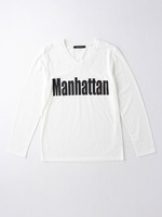 【メンズ】ロゴVネックロンT