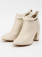 パールサイドゴアショートブーツ2WAY