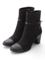 【JELLYBEANS】マテリアルコンビベルテッドショートブーツ