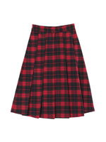 チェック柄プリーツスカート