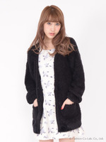 フェザーブークレカーディガン