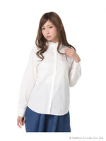 プチフリルハイネックシャツ