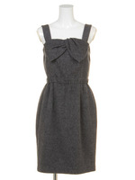 リボンビスチェワンピース